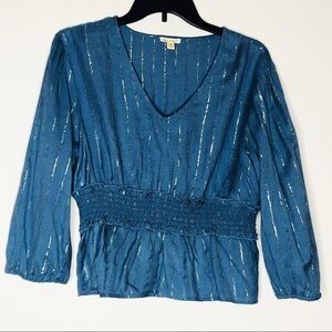 𝅺miami blouse with long sleeves